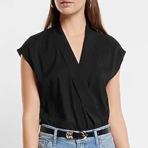 ✨Last Chance✨ Express Surplice Gramercy Bodysuit NWOT